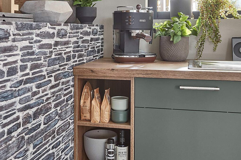 So gestaltest du deine grüne Küche: Diese Materialien passen am besten