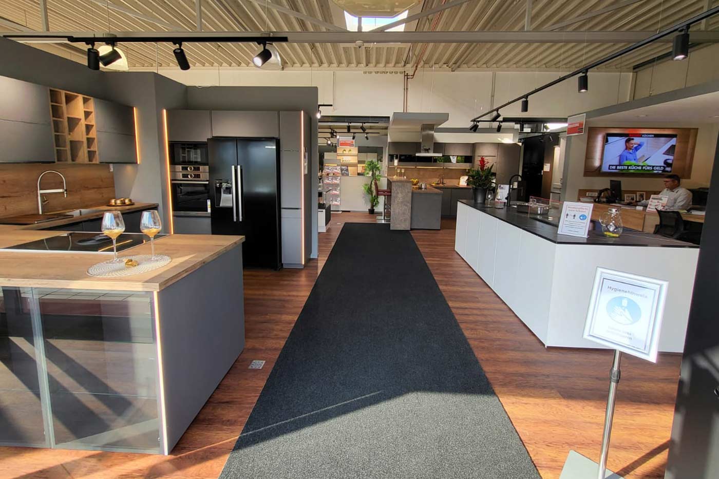 Küchenstudio in Wolfsburg Innenansicht